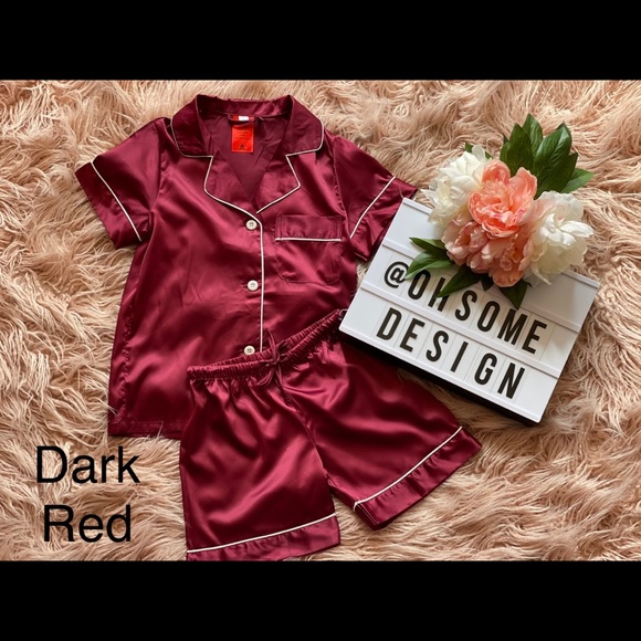 BRAND NEW satin short pjs set different colours - Picture 7 of 10